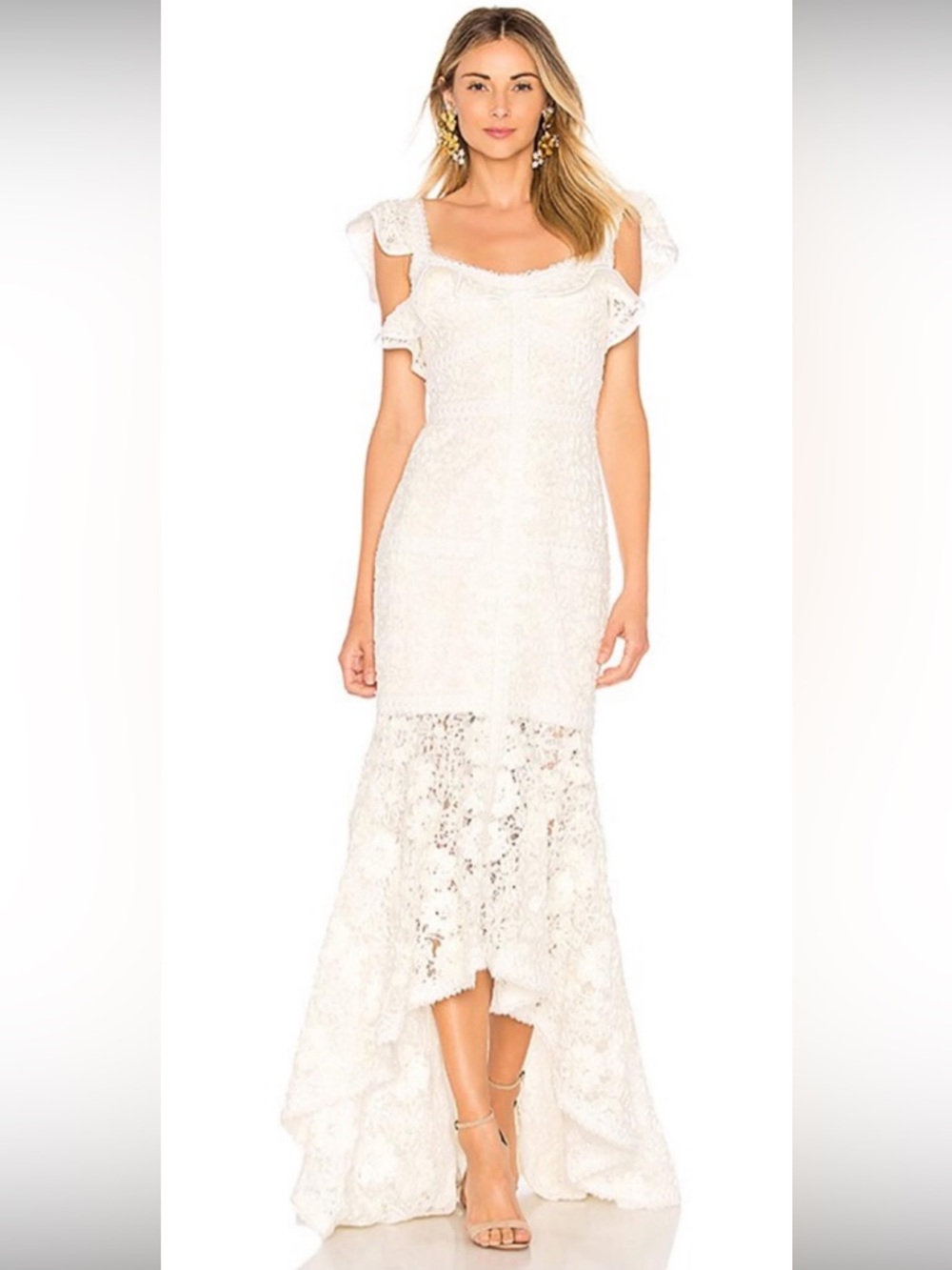Alexis Ivory Lace Gown